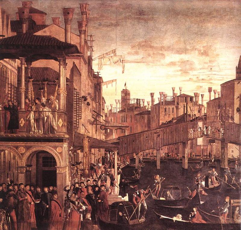 CARPACCIO, Vittore The Healing of the Madman fdg oil painting picture